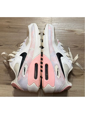 Nike Air Max 90 GS sneakers White Pink Tie-Dye